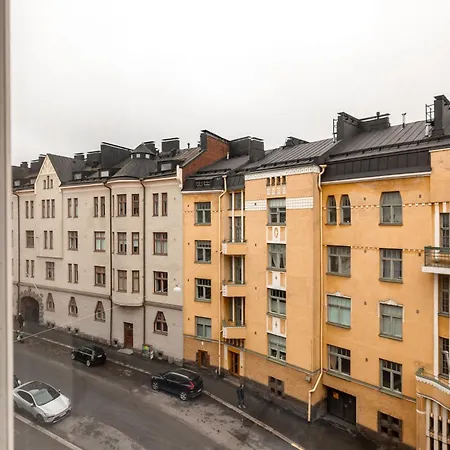 Lägenhet 2ndhomes Premium With Full Kitchen In Punavuori Helsingfors